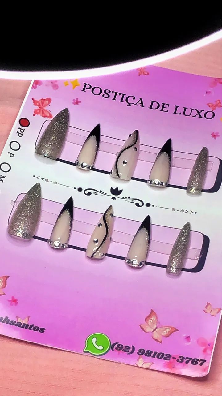 POSTIÇA DE LUXO~PRONTA ENTREGA - Foto 4