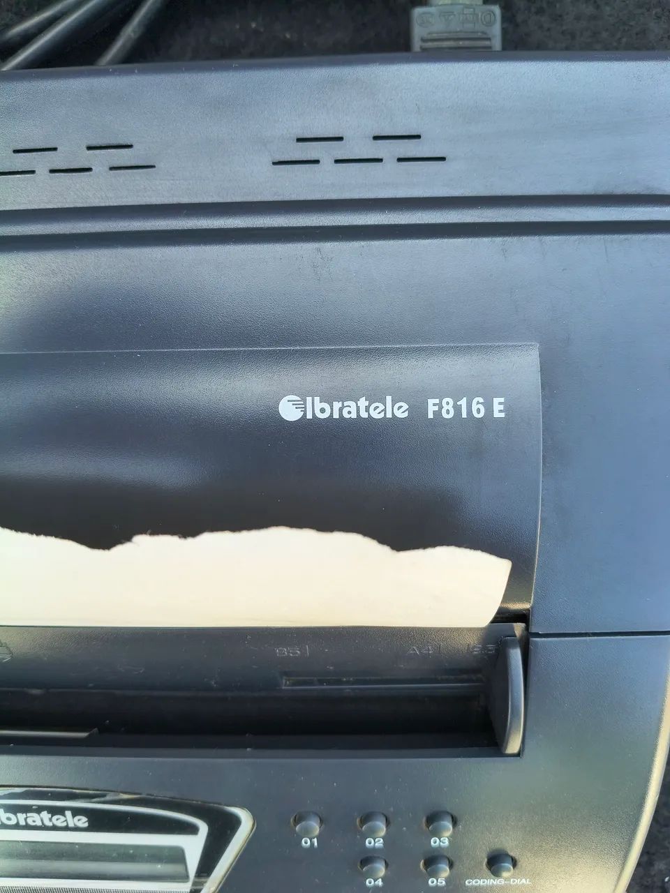 Aparelho De Fax Vintage Ibratele F816 E - Perfeito E Funcional! - Foto 4