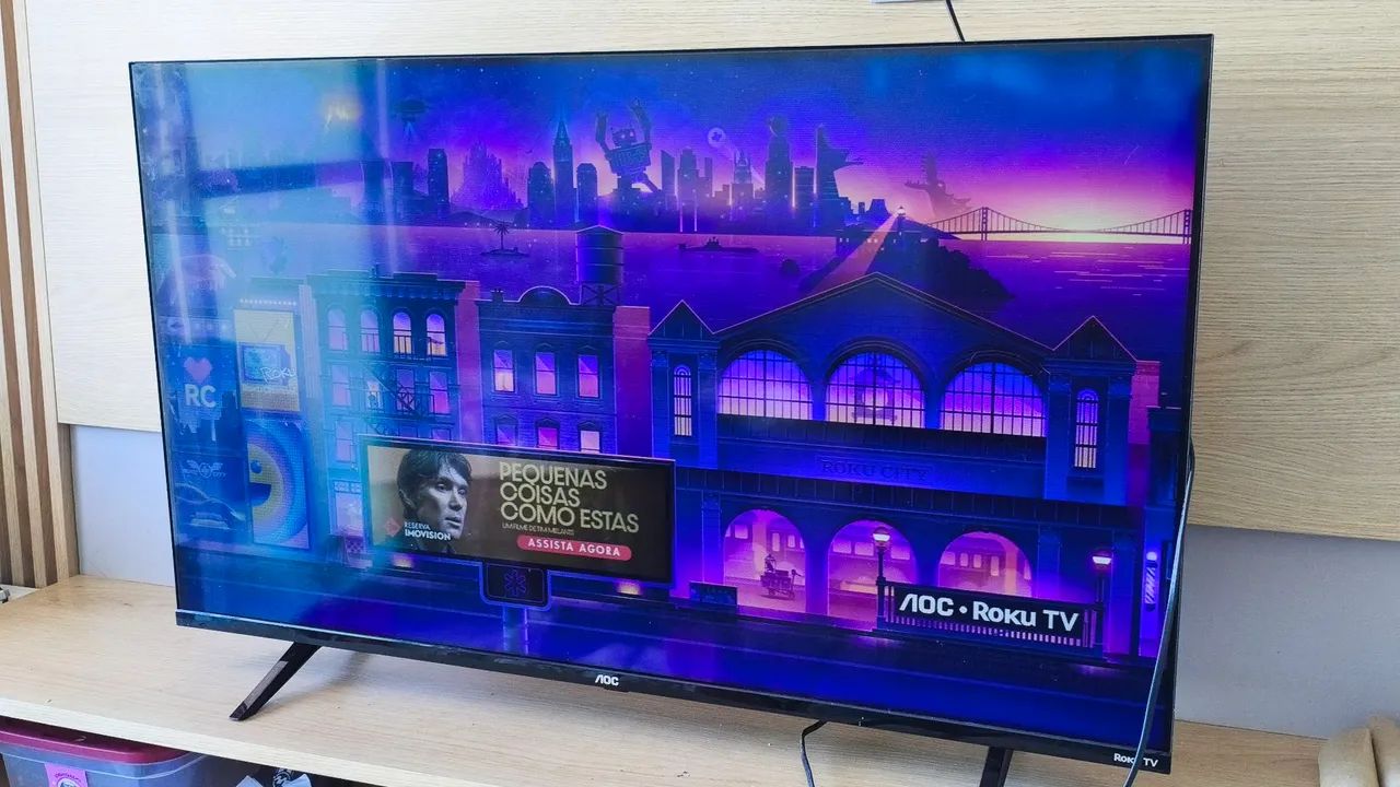 Vendo TV ROKKU 43 polegadas 