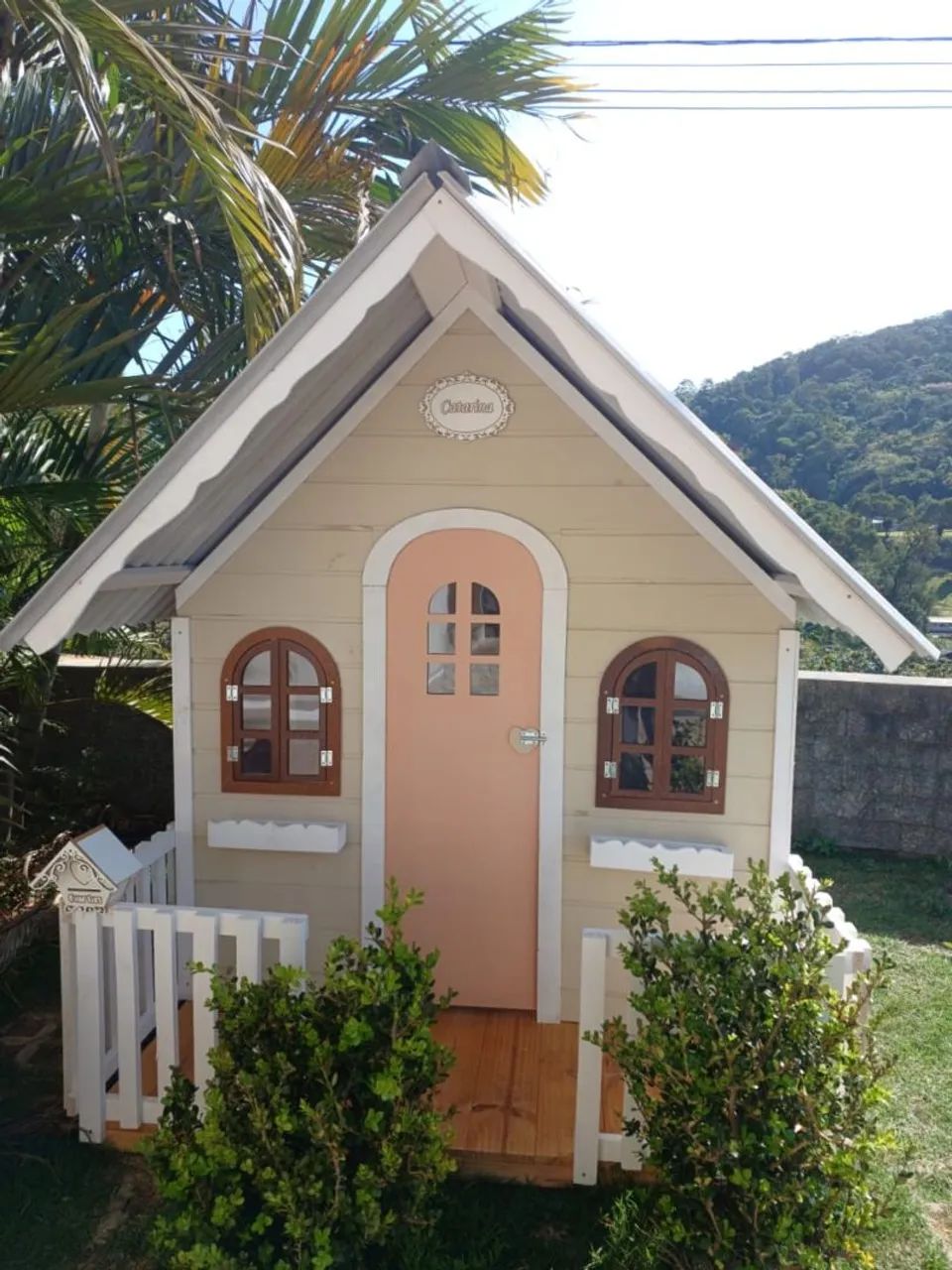 Casinha de boneca MADEIRA AUTOCLAVADO TRATADA  - Foto 3