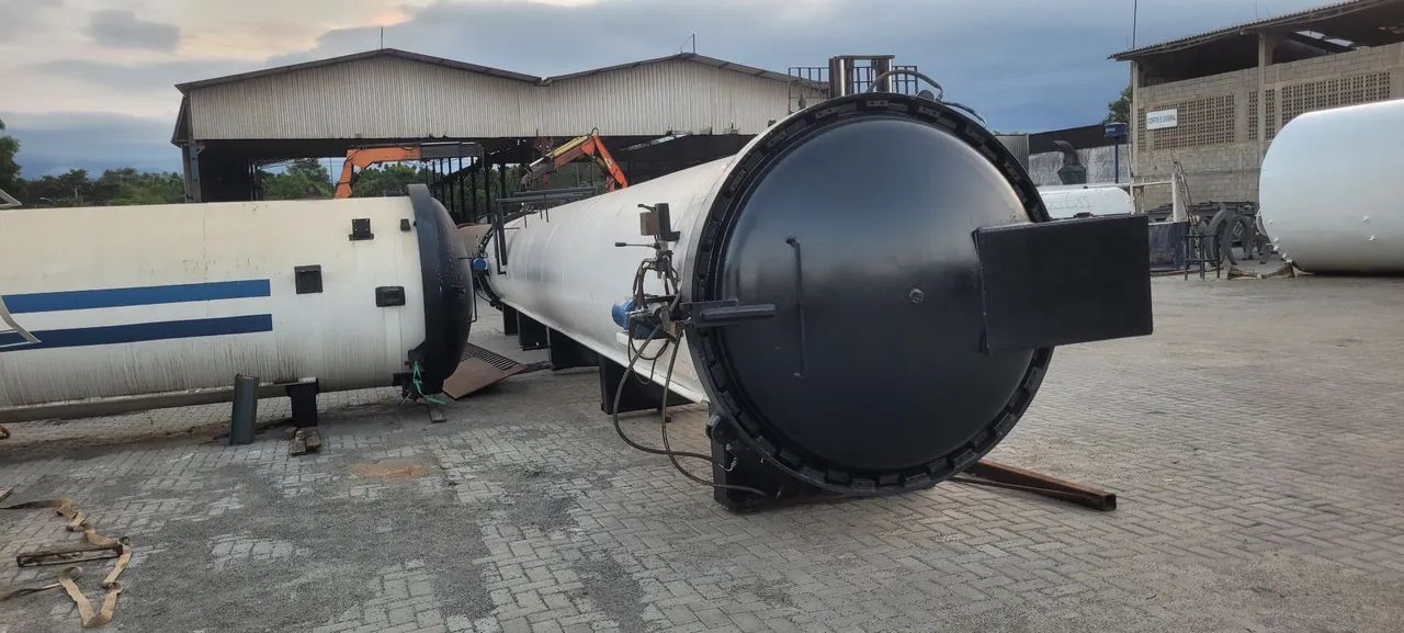 Autoclave para tratamento de madeira  - Foto 2