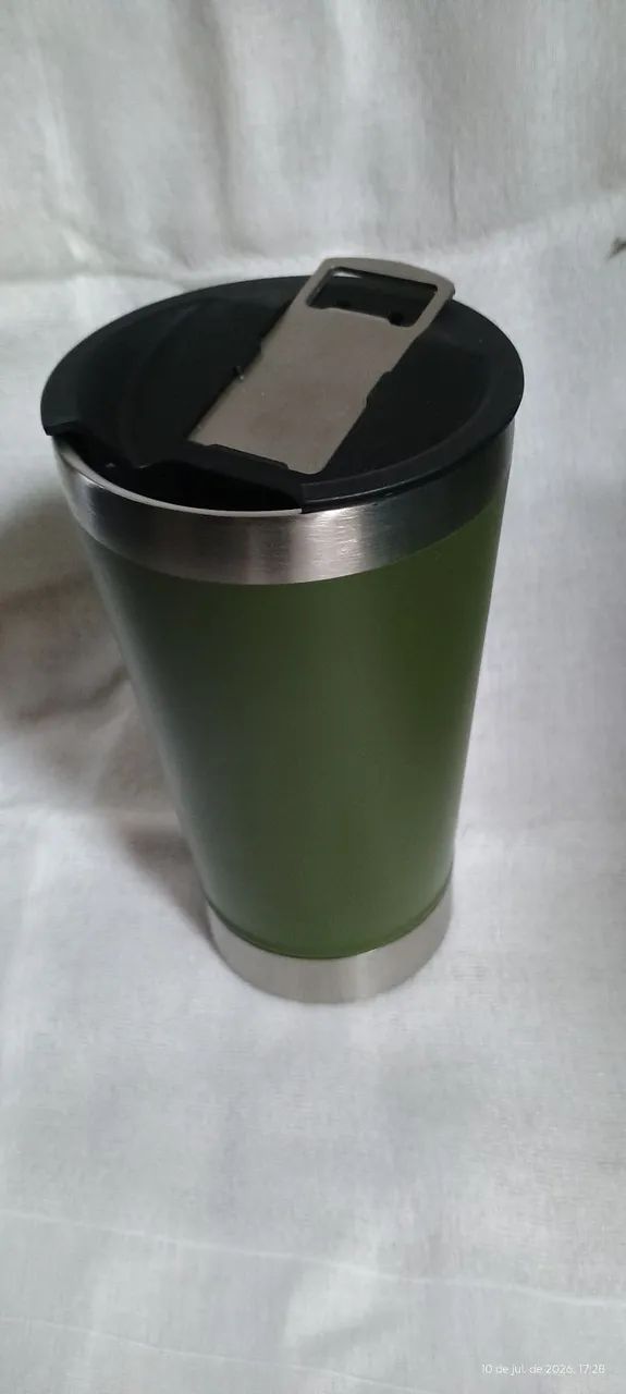 Garrafa térmica com visor  - Foto 3
