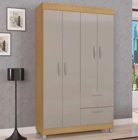 OFERTA GUARDA-ROUPA 4 PORTAS NOVO  - Foto 3