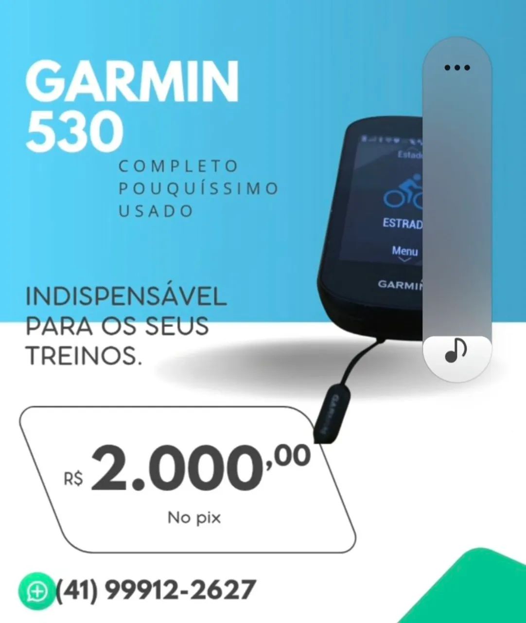 Garmin Edge 530 Completo - Acessórios de Ciclismo - Tingui