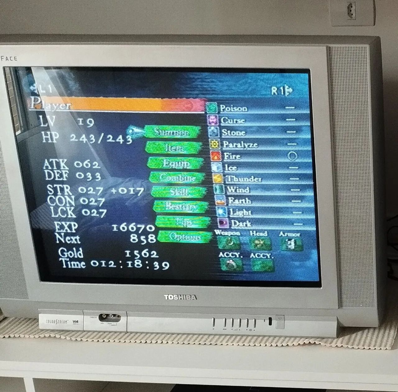 Tv toshiba face 29