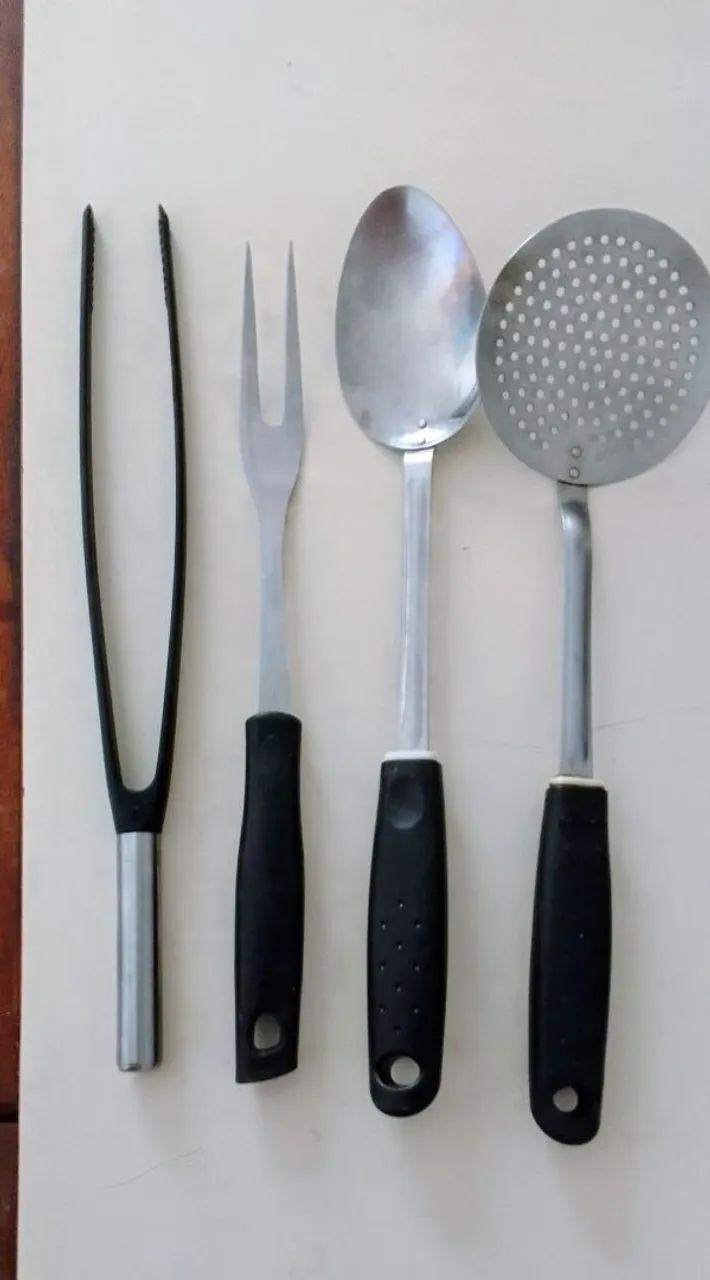 Kit de talheres para preparo  - Foto 3