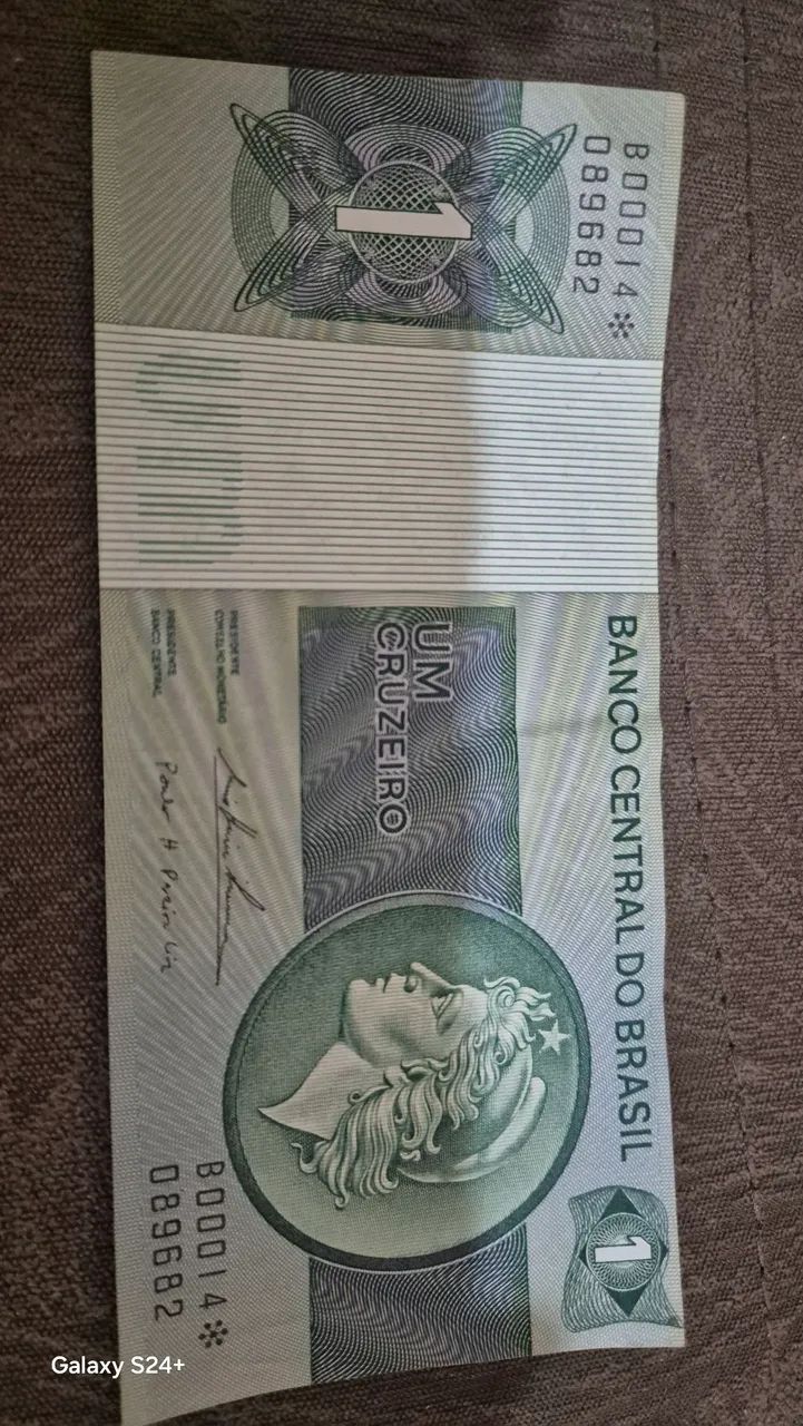 1 CRUZEIRO COM - 1 Estrela IMPRESSA -Perfeito PERFEITO ESTADO - RARA