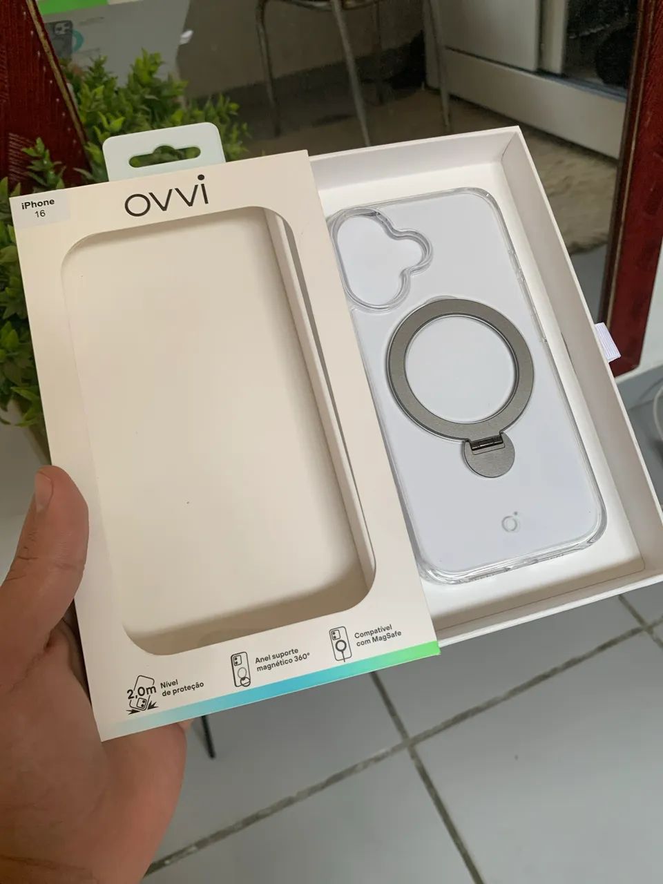 Capinha de IPhone 16 nova 