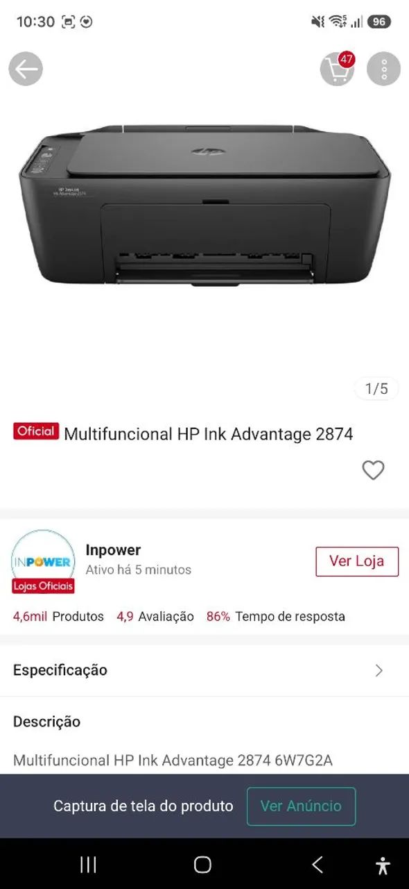 Impressora HP