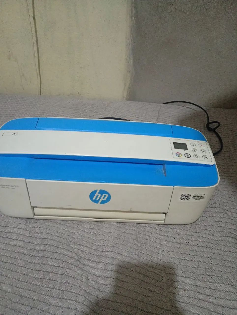 Impressora Hp ( falta apenas limpar e trocar tinta) - ganhei em um bingo e ficou parada 