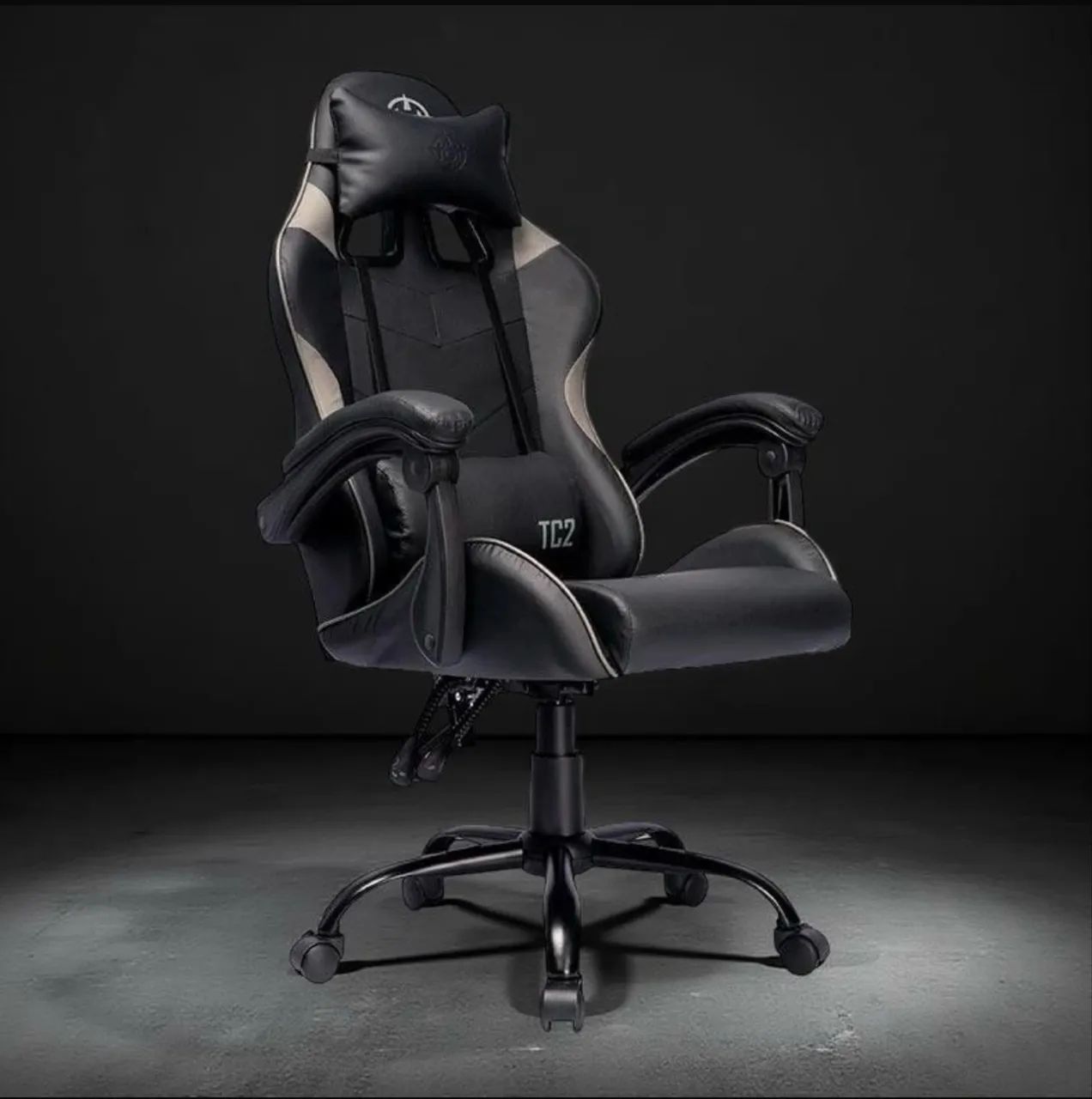 Cadeira Gamer Fox Racer Vulpes preta 