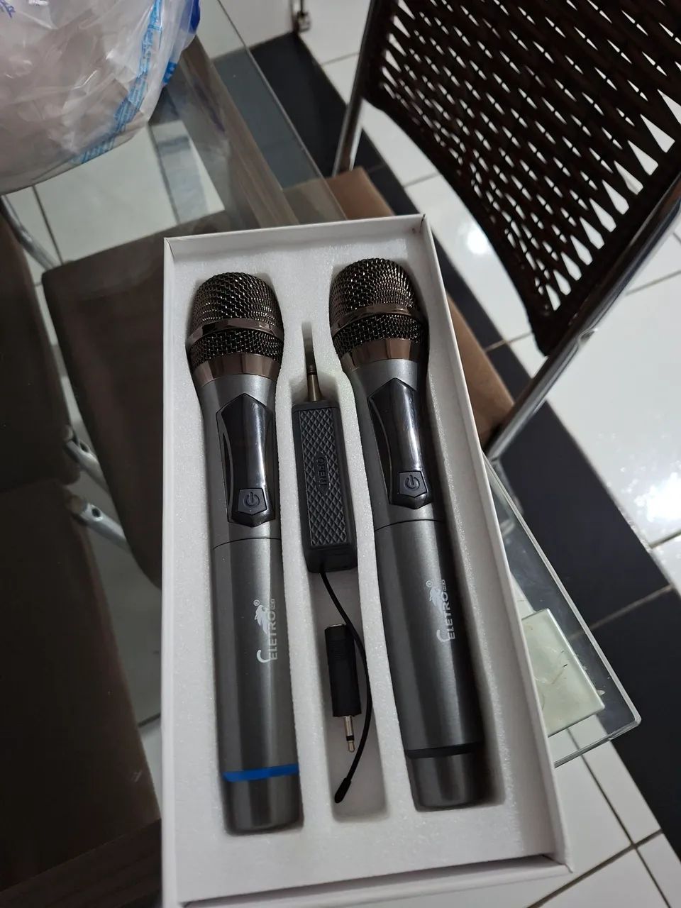 Kit Microfone El-5005 na Caixa  - Foto 2