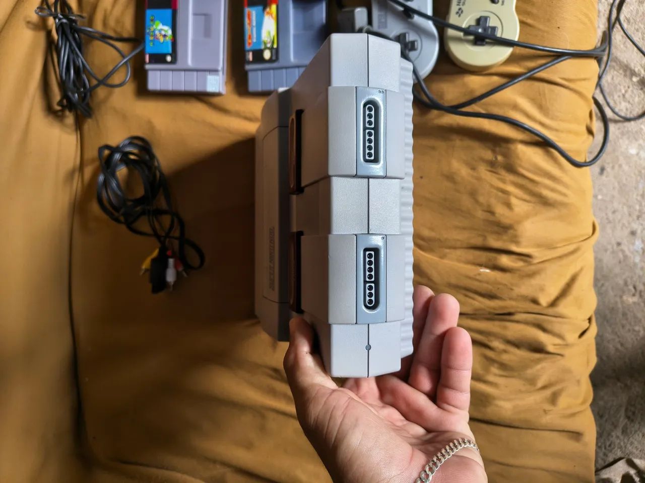 Super Nintendo completo funcionando normalmente  - Foto 4