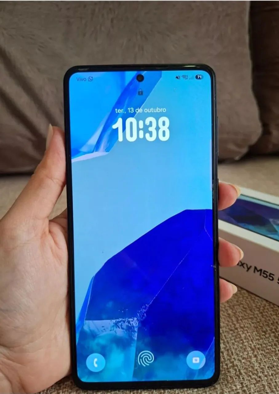Samsung M55 256gb Novo - Foto 2