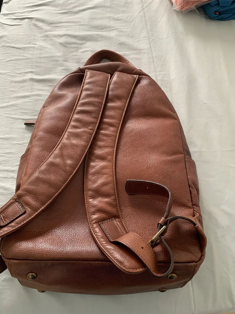 Mochila de couro Louie - Foto 2
