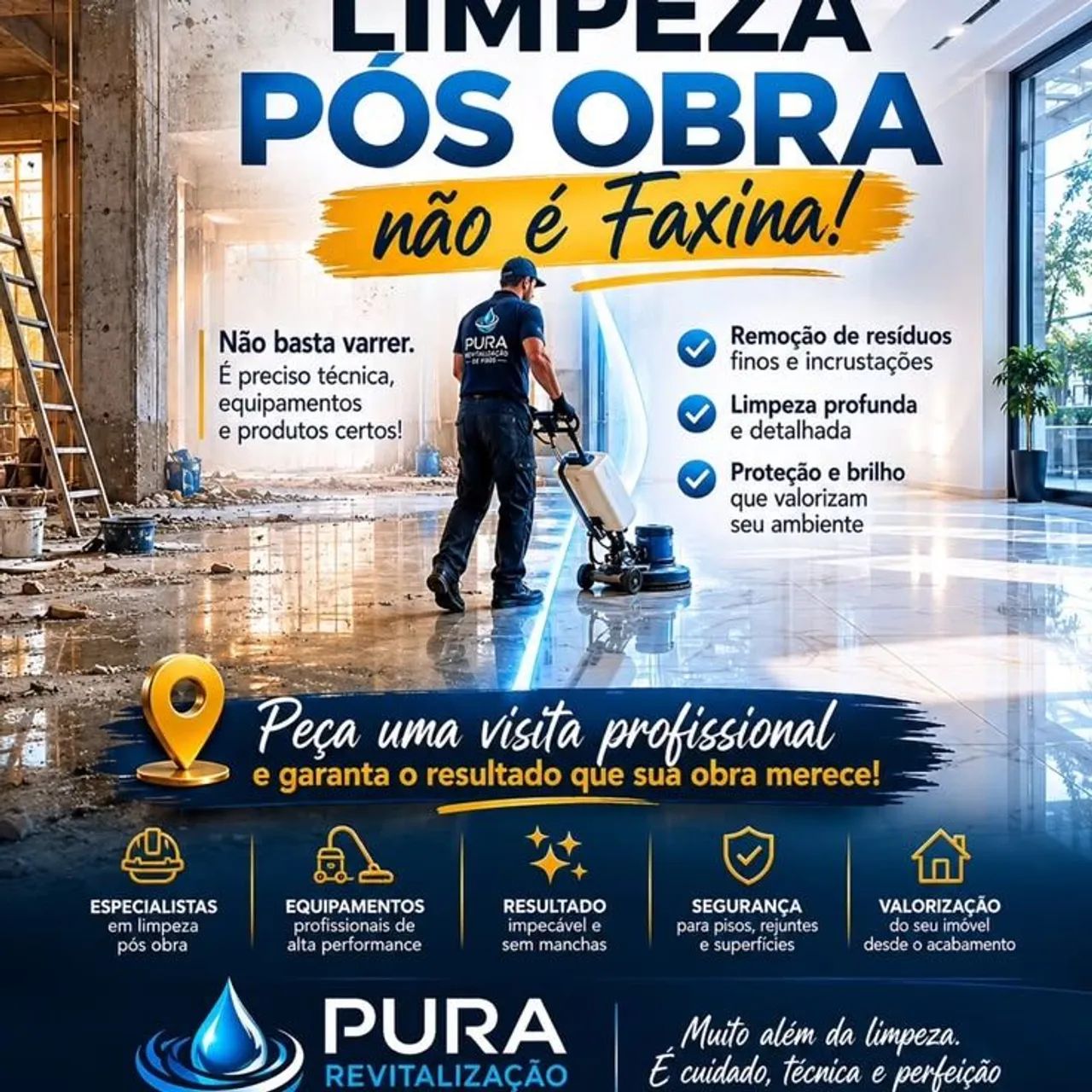 Limpeza pós obra completa  - Foto 3