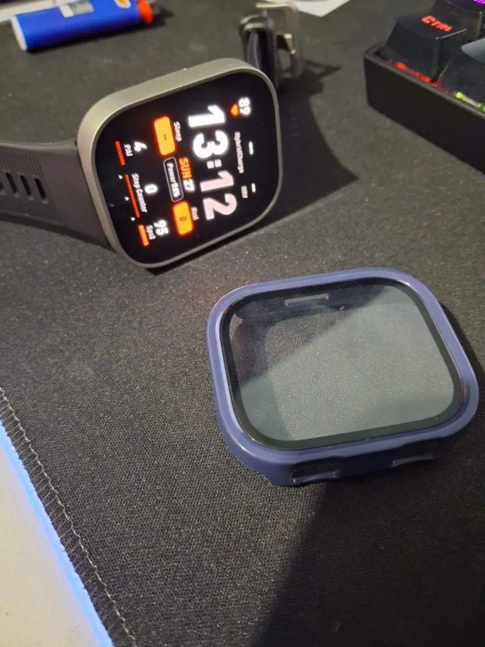  Amazfit Bip Max Gps Amoled Mapas Off Preto Prata - Foto 5