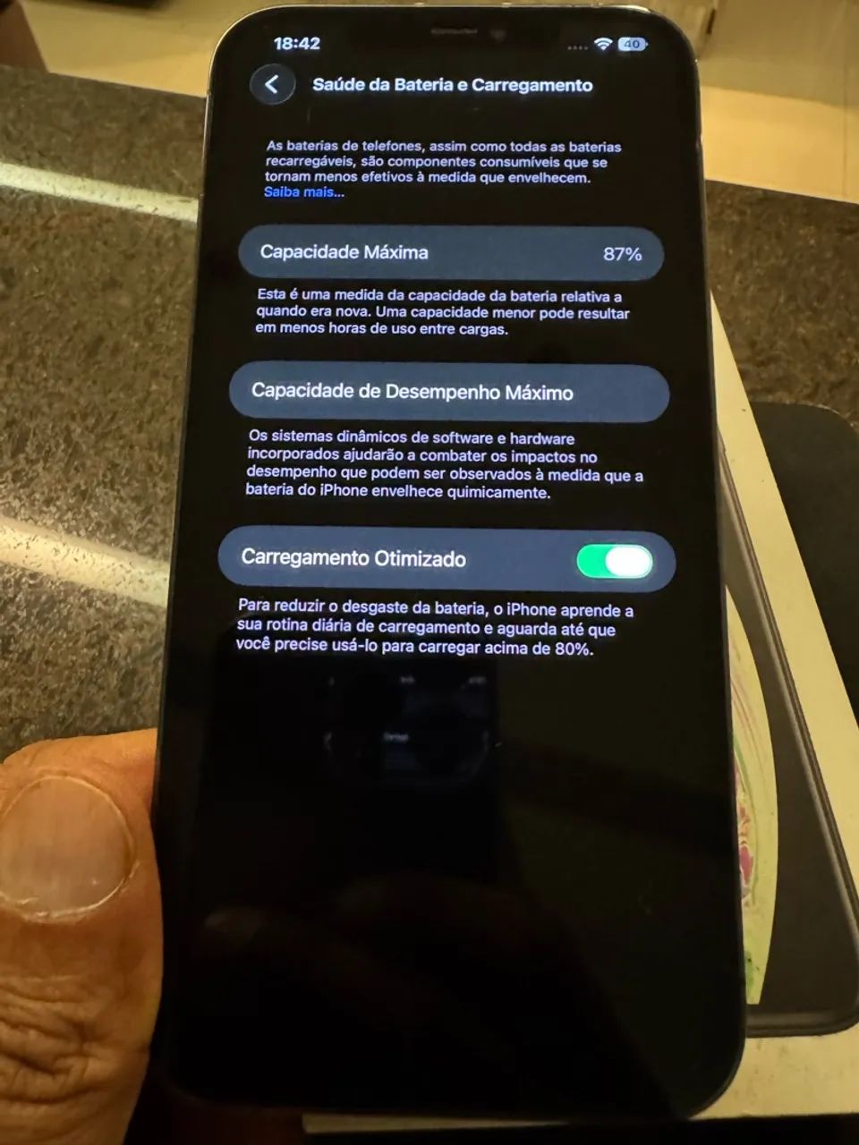 IPHONE 12 PRO MAX 128g (PERFEITO ESTADO) - Foto 4