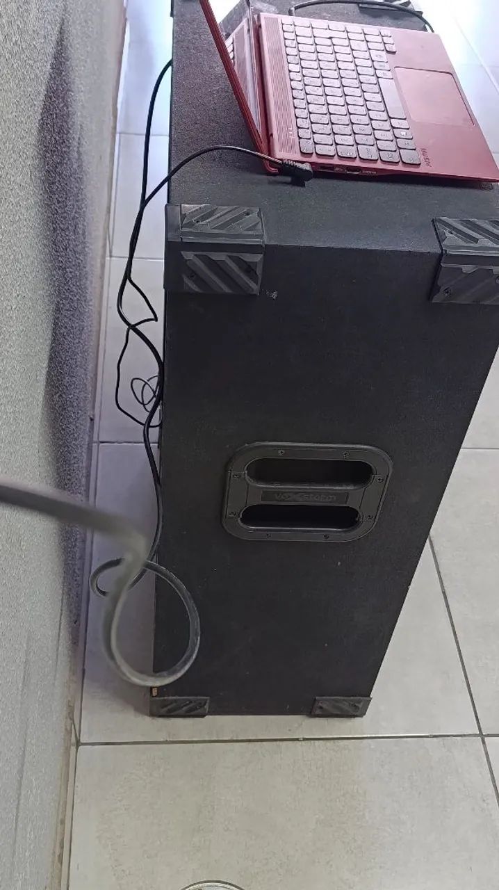 Caixa de som profissional amplificada - Foto 4