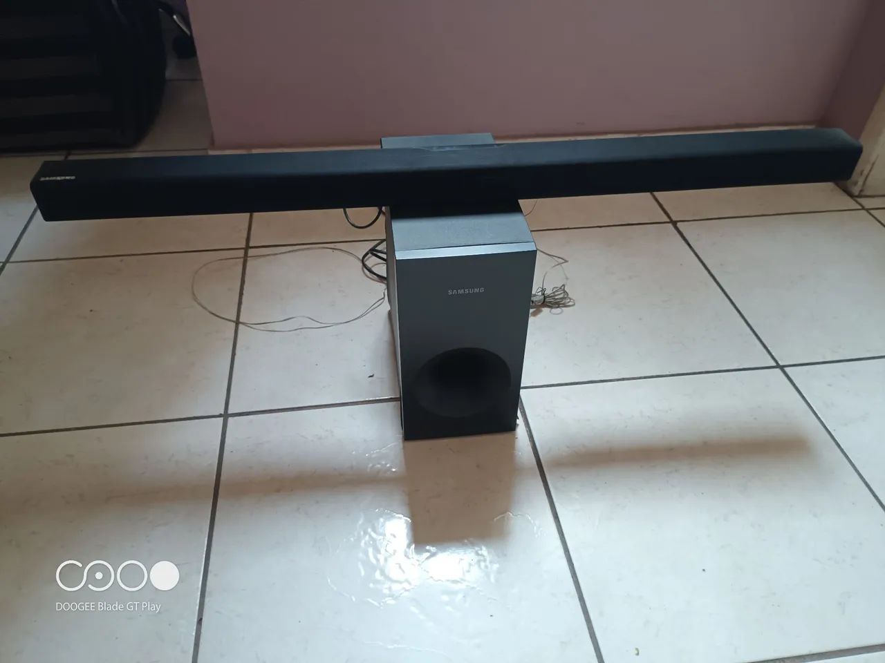 Wireless Áudio Samsung ( caixa barra de som)