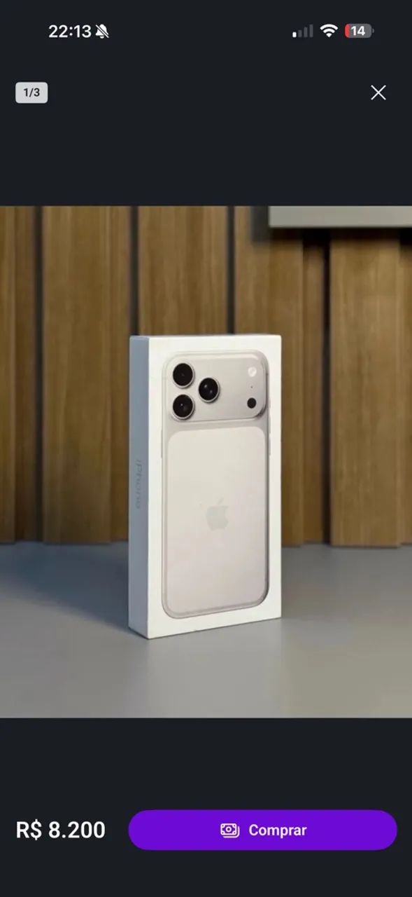 ~ iPhone 17 PRO MAX ~ 256gb ~ Lacrado ~