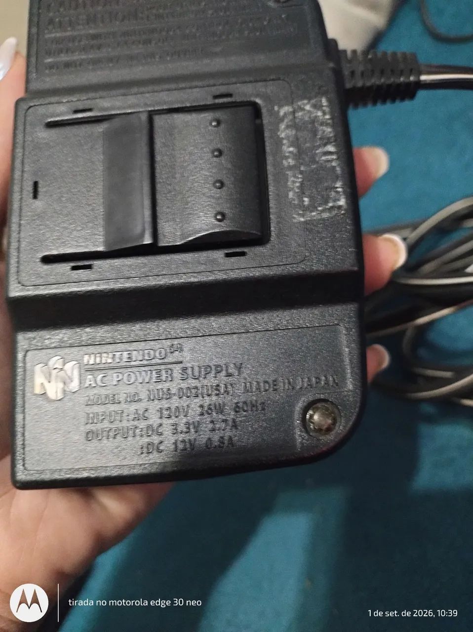 Fonte Nintendo 64 original 120 v - Foto 5