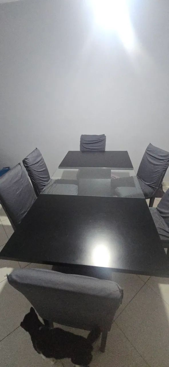 MESA DE JANTAR 6 LUGARES + 6 CADEIRAS - Foto 3