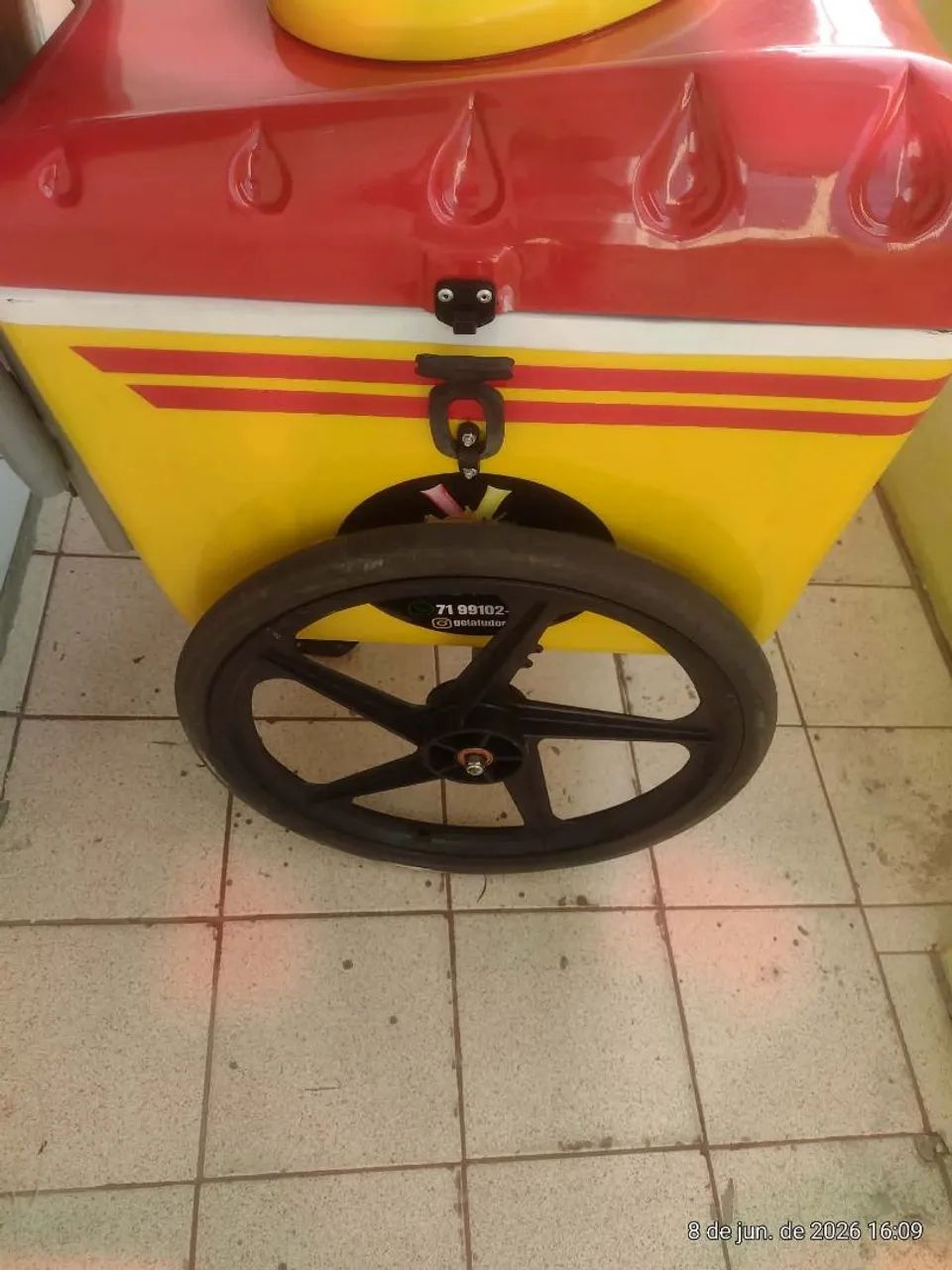 Carrinho de picolé  - Foto 2