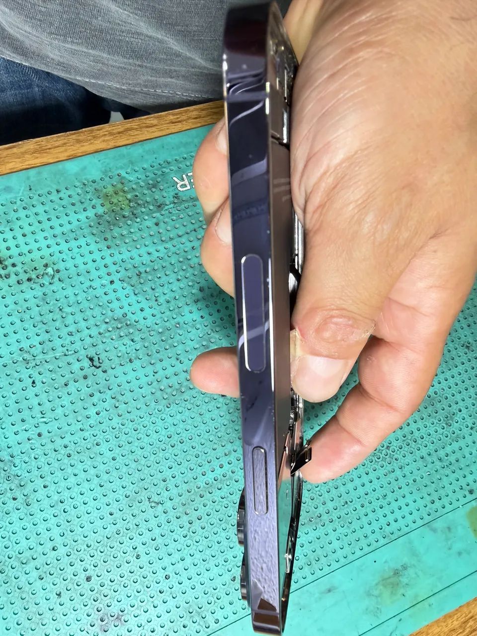 Carcaça iPhone 14 Pró Roxo completa!  - Foto 4