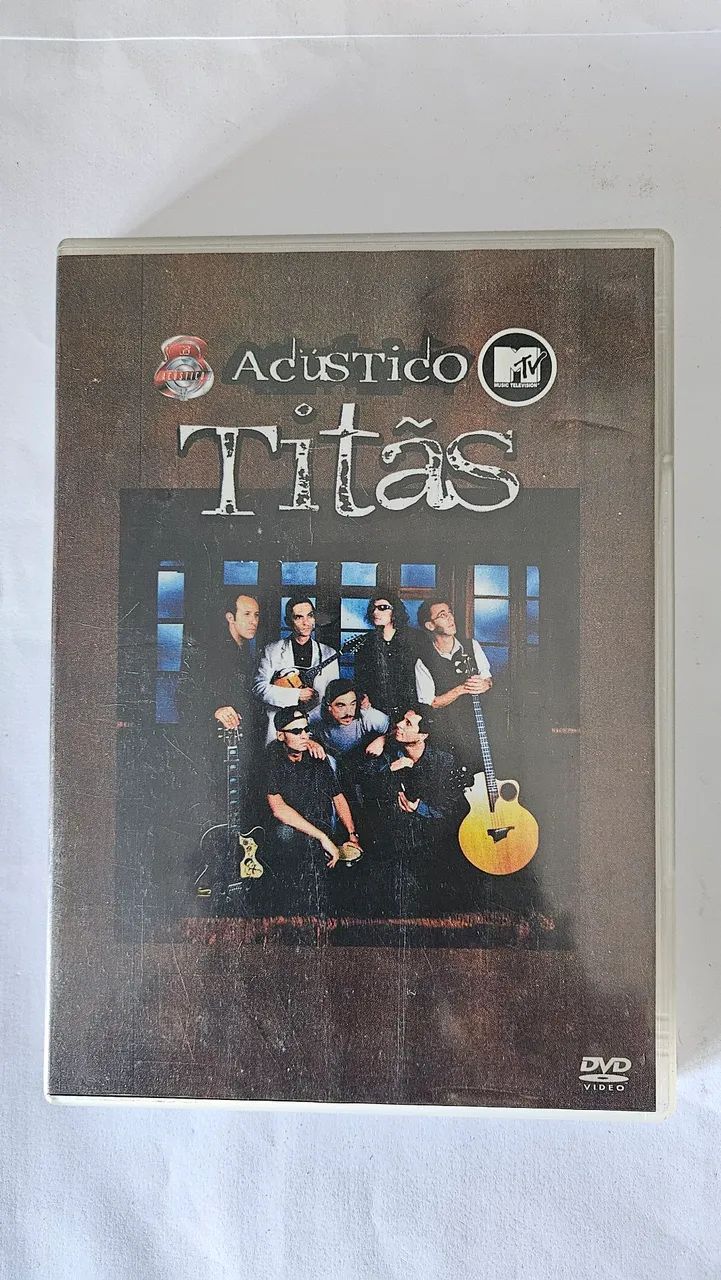 DVD Titãs acústico original 