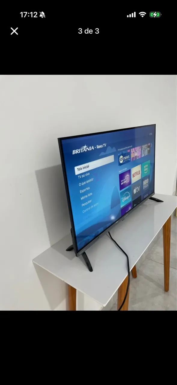 Vendi tv smart 32 polegadas Britânia 