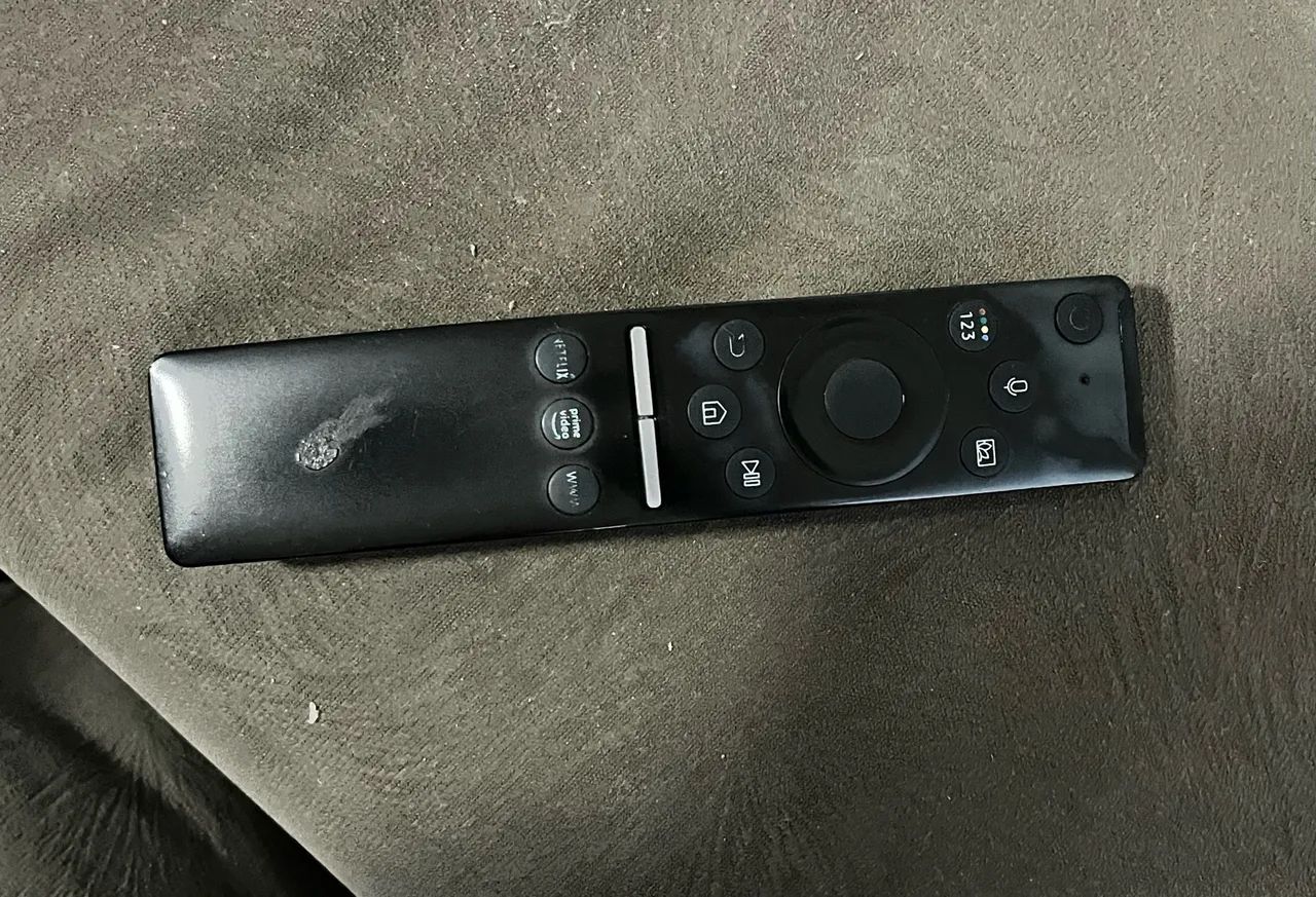 SMART TV SAMSUNG QLED55 (tela queimada) - Foto 2