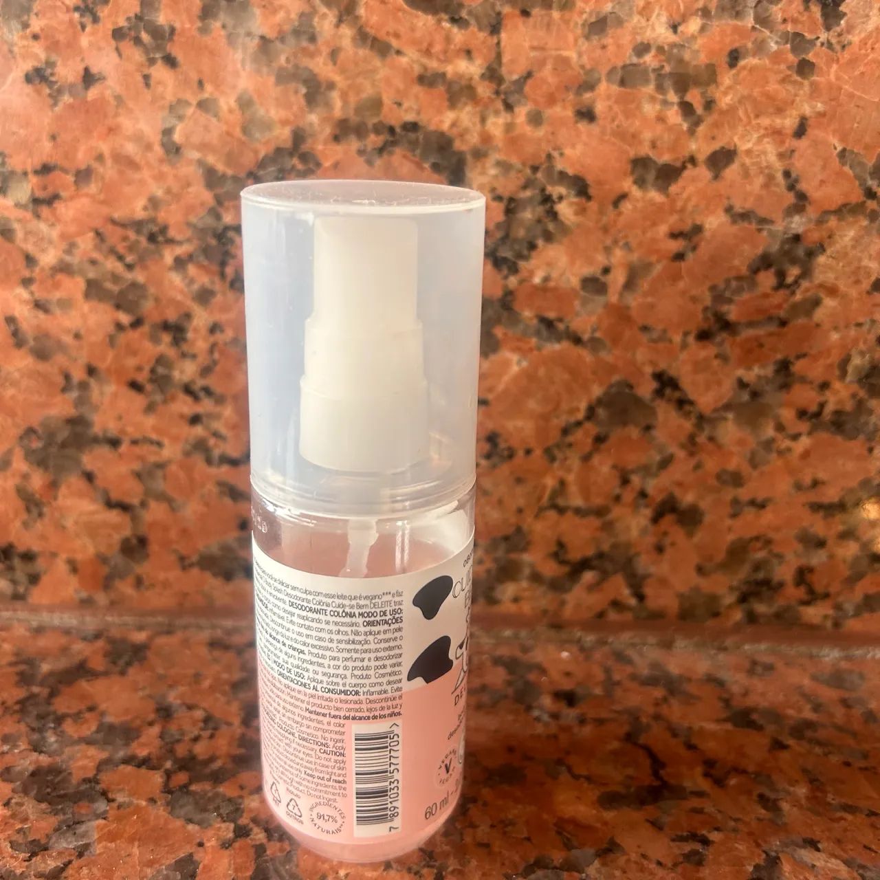 Body splash De Leite 