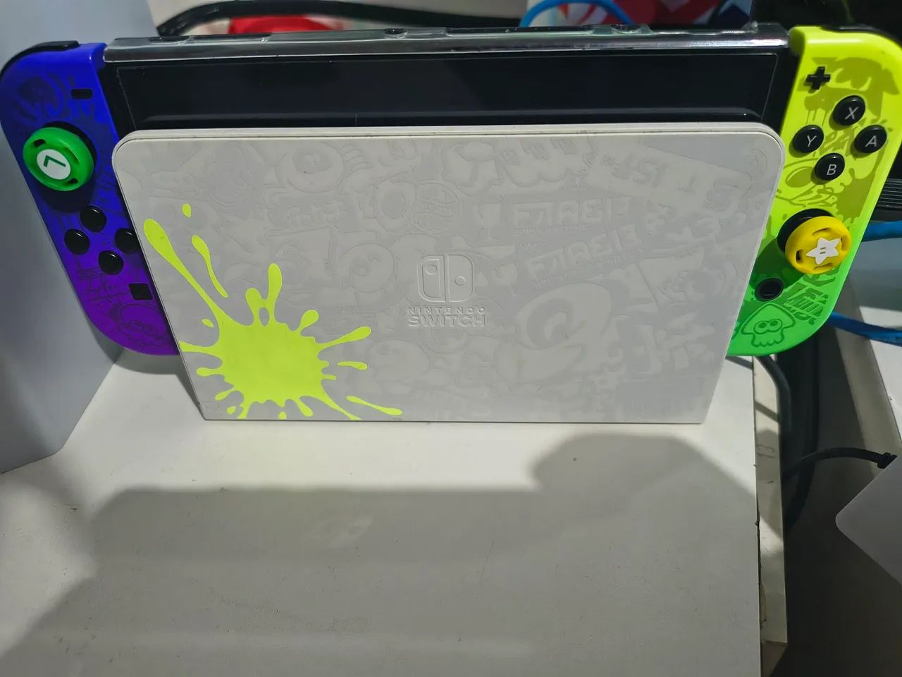 Nintendo Switch oled Splatoon - Foto 2