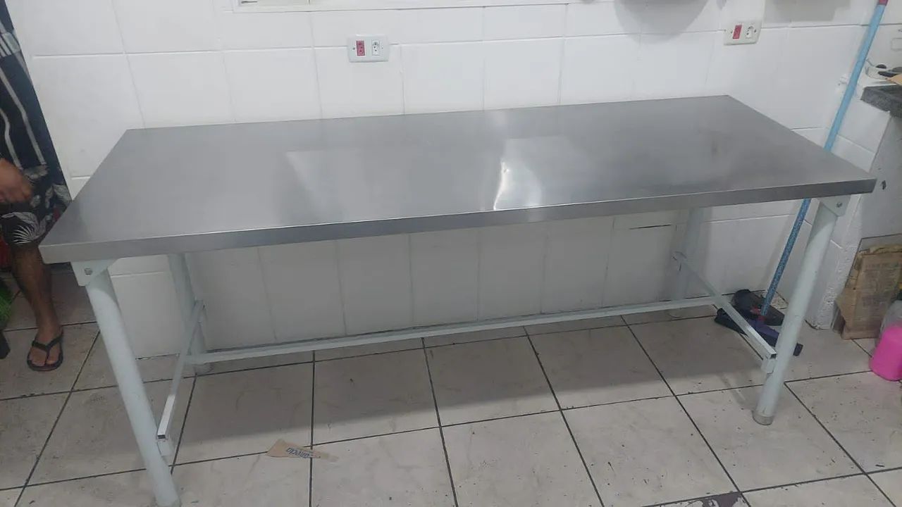 Mesa de Inox para Restaurante e Bar - Foto 2
