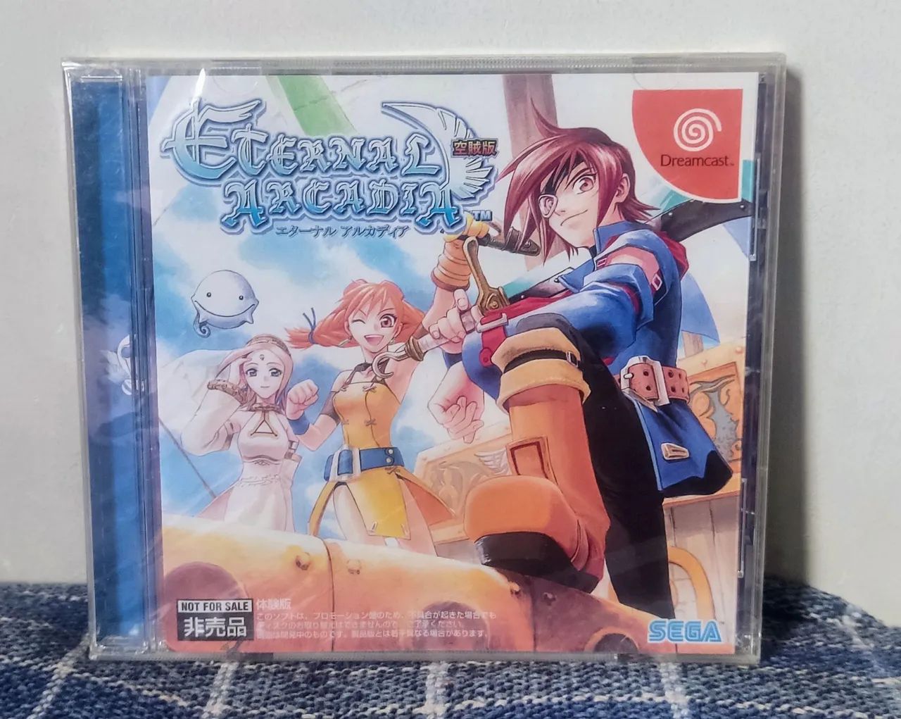 Jogo Dreamcast eternal arcadia  lacrado trial version