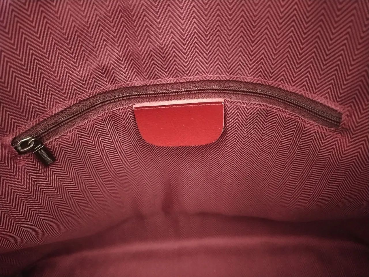 Bolsa Vermelha de Couro - Foto 5