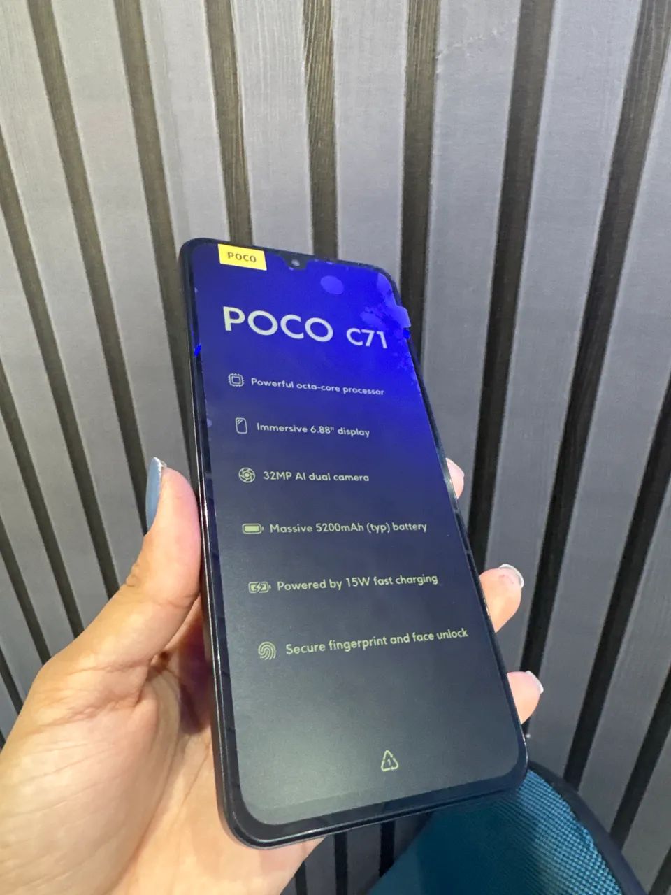 Redmi C71 novo 64gb Black - Foto 2