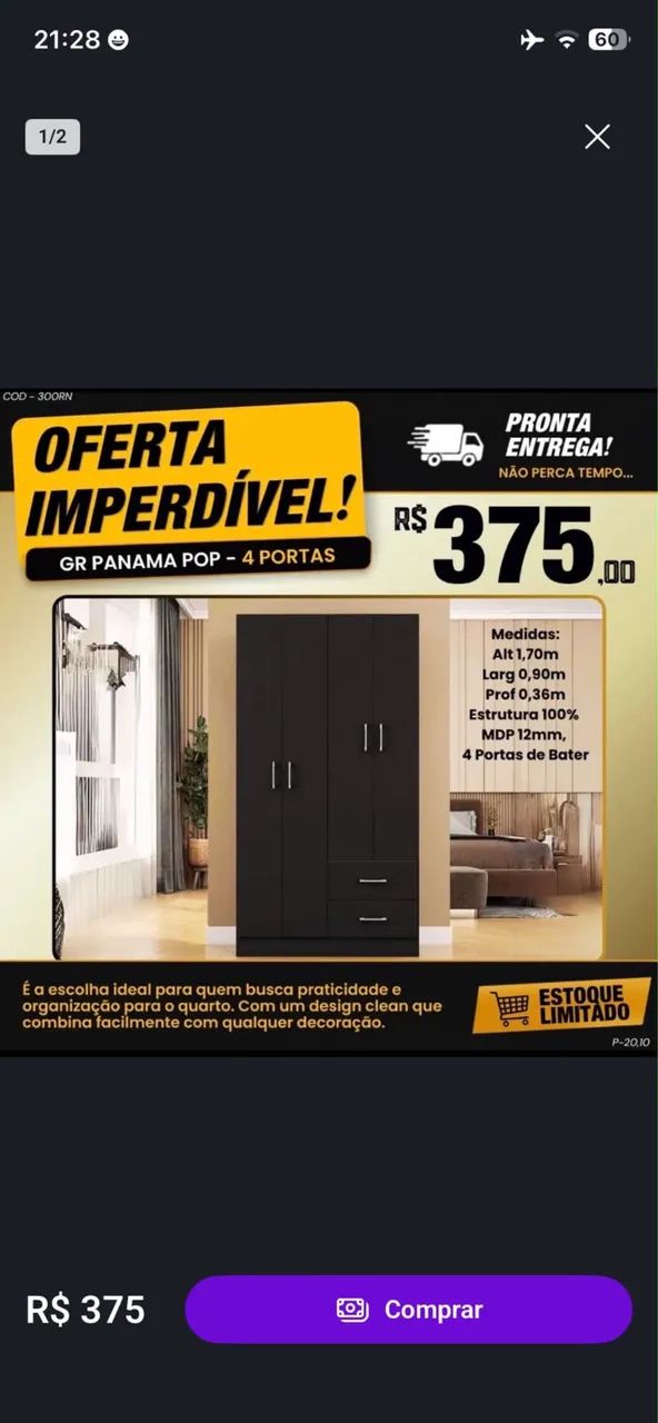 Guarda roupa  - Foto 3