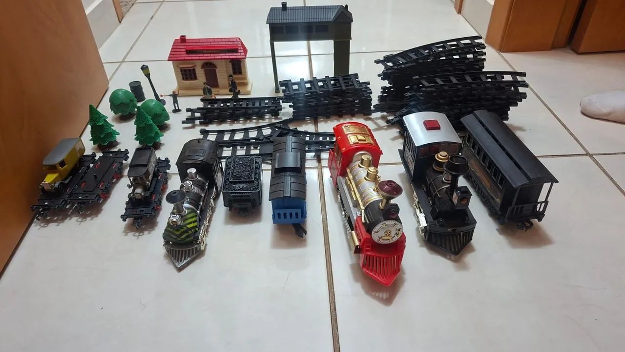 Conjunto de trens ferrorama e estrela - Foto 2
