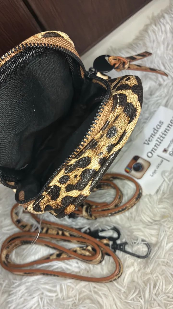 Bolsa para celular oncinha  - Foto 5