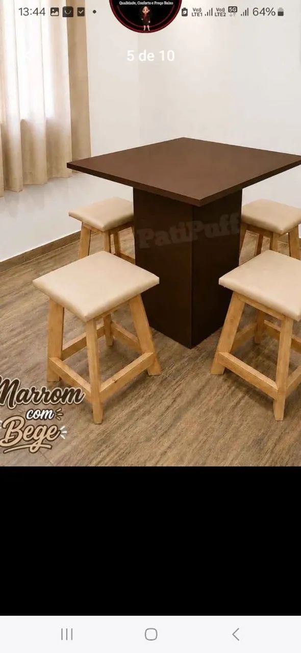Lindas mesas com banquetas  - Foto 4