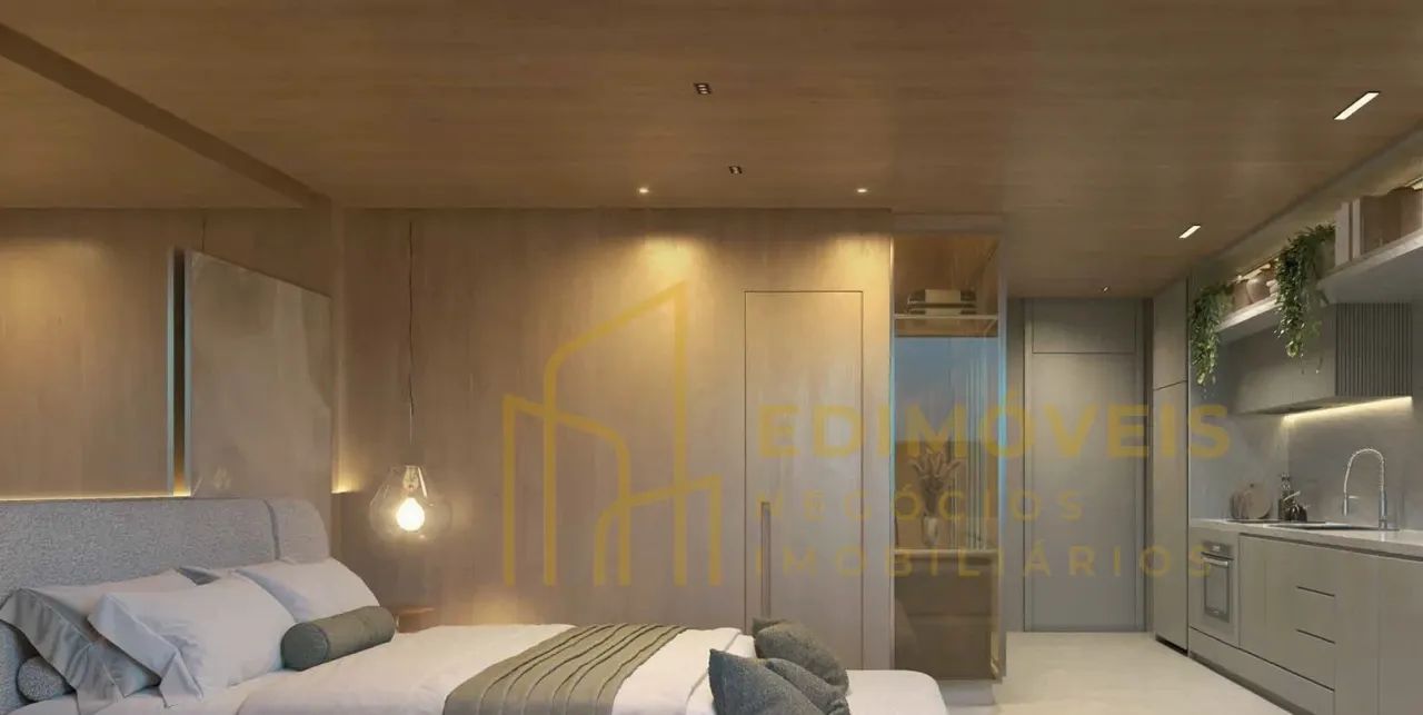Enseada do Suá: Studio 1 quarto com espaço gourmet e coworking - Foto 4