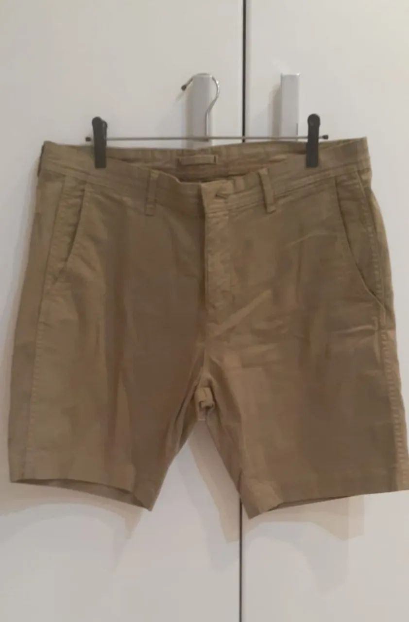 Bermuda ZARA de sarja
