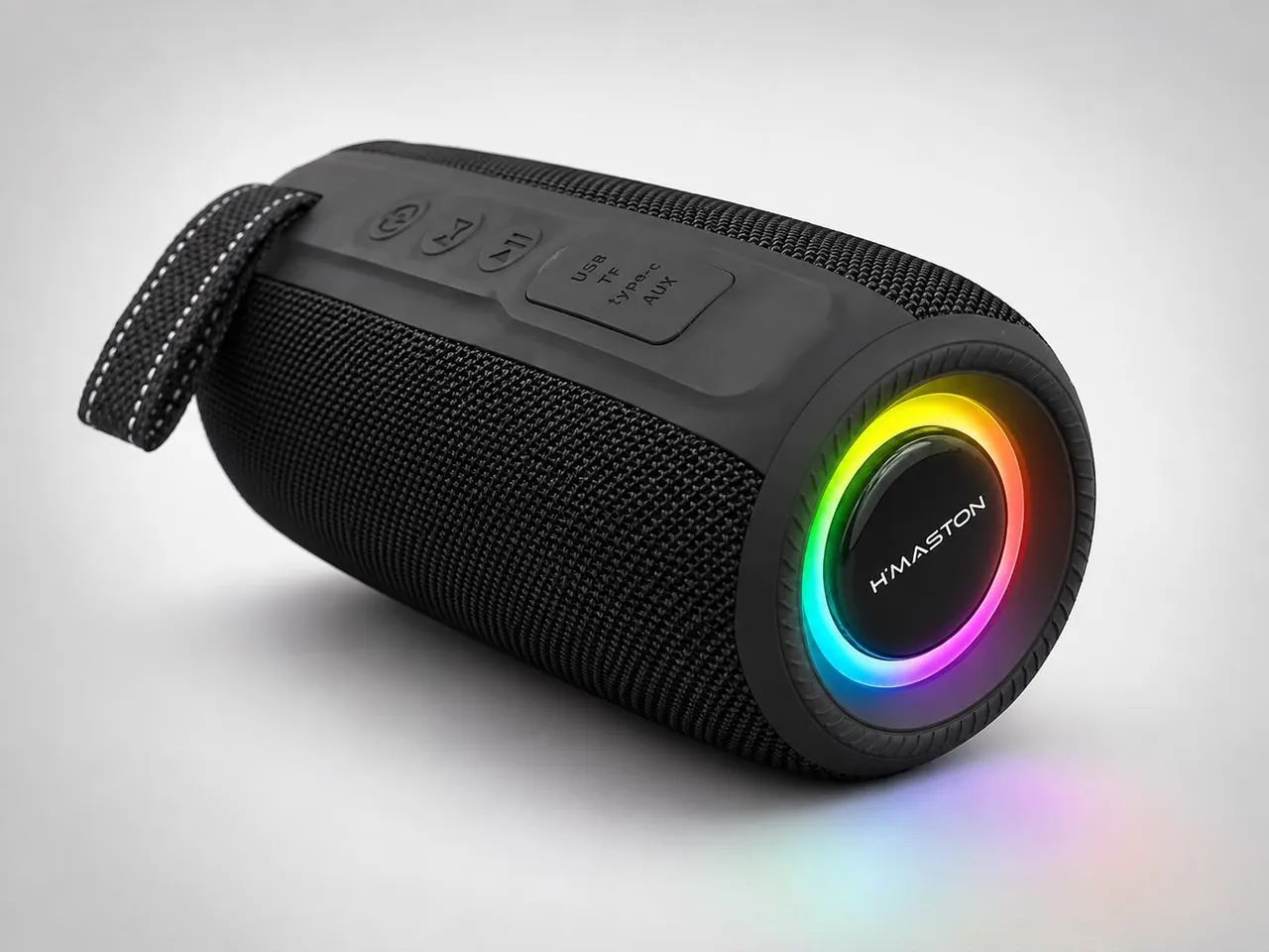Caixa de Som Bluetooth H?Maston AM12 20W RGB USB Tipo-C - Foto 3