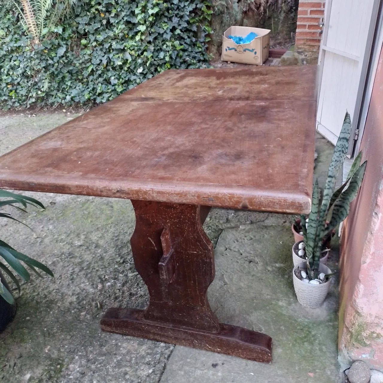 Mesa de jantar em madeira  - Foto 4