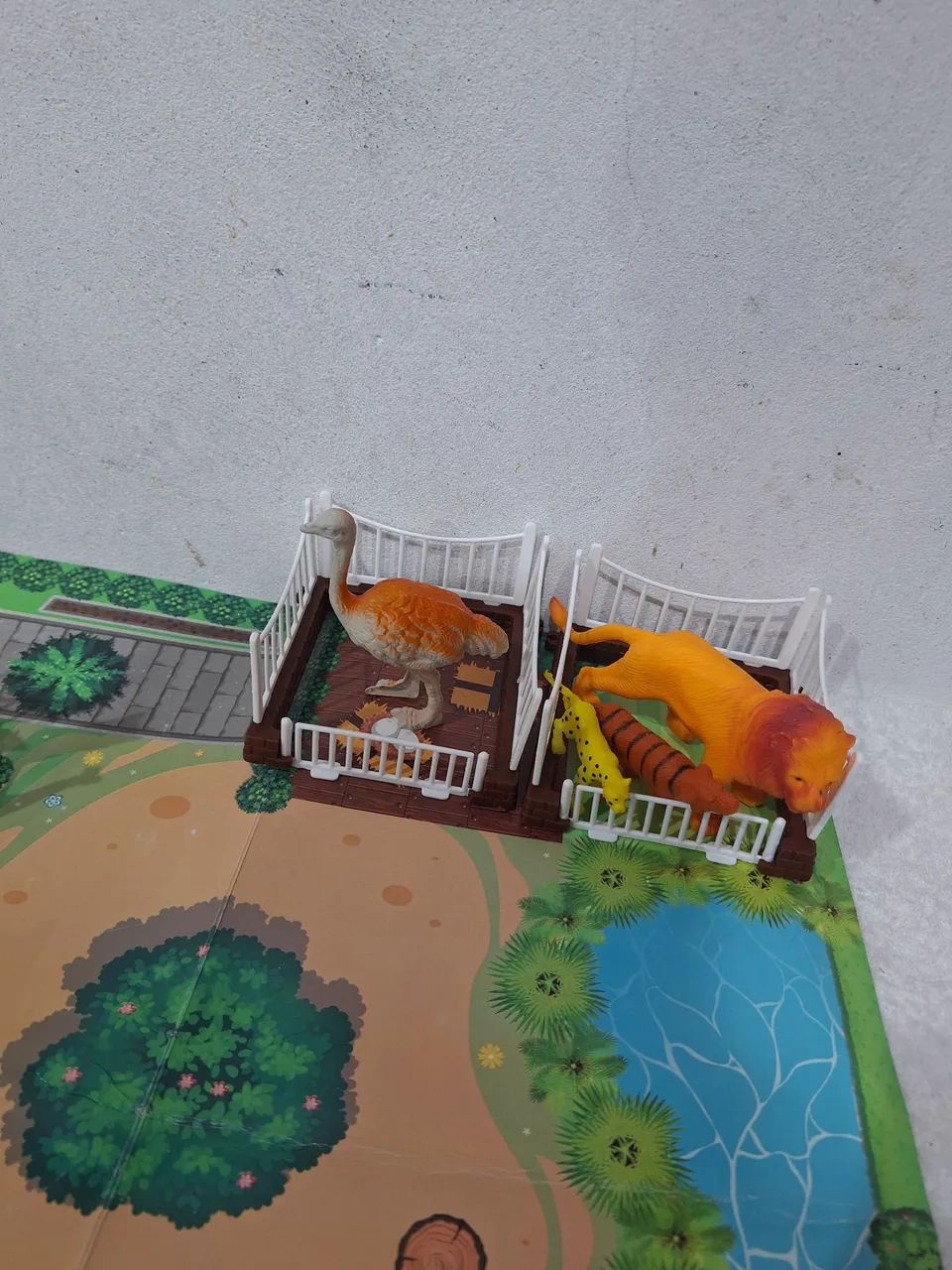 Combo de brinquedos zoológico e bichinhos animais da floresta - Foto 3