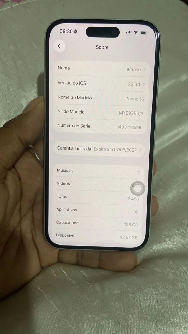 Vendo iPhone 16 seminovo - Foto 3