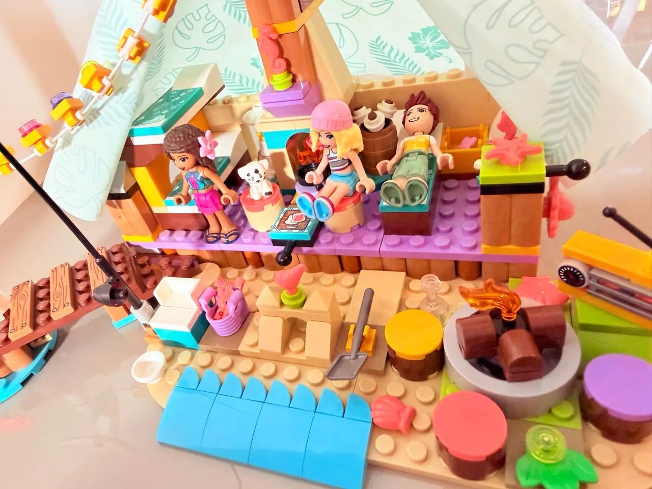 Lego friends - Gampling na praia - Foto 3