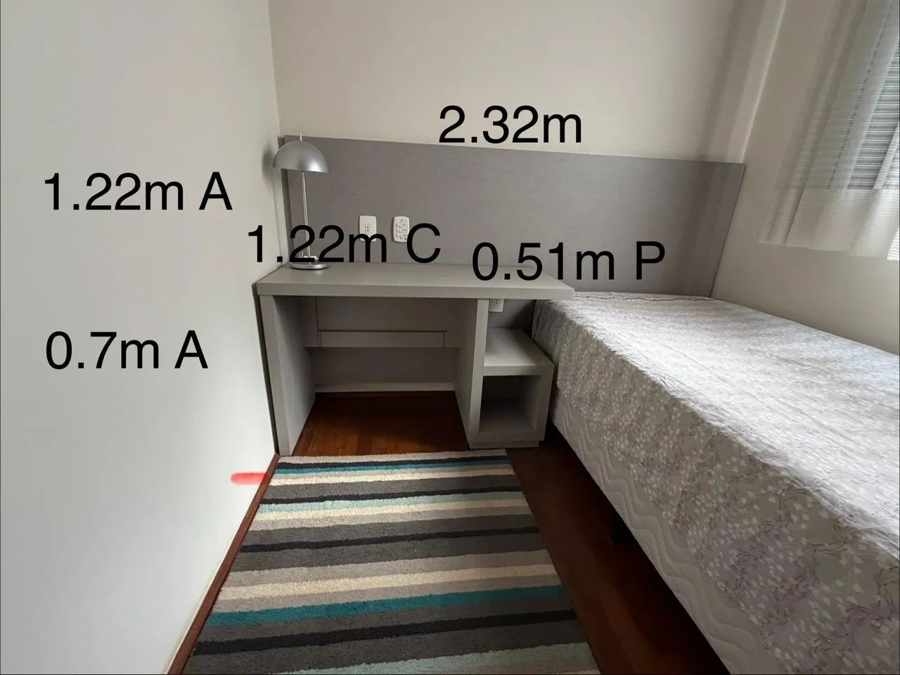 Mesa Planejada (2,32m),  - Foto 2